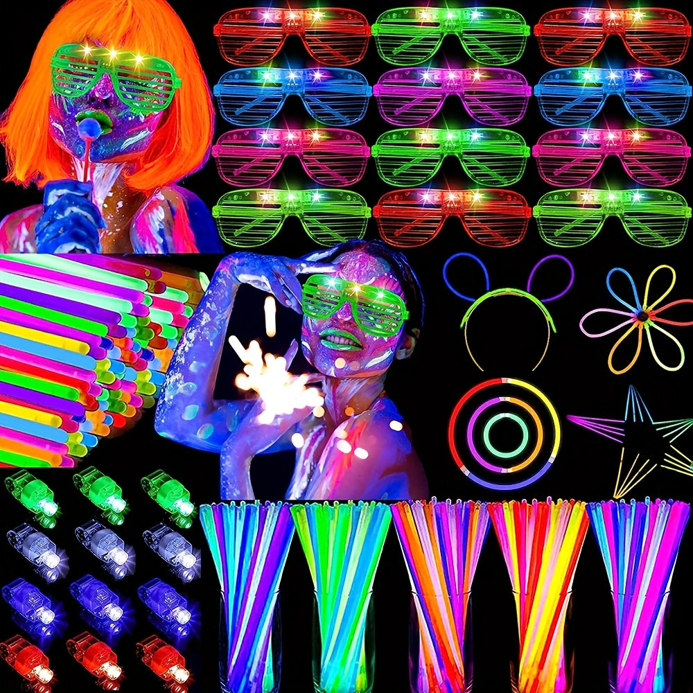 Glow In Dark Party Supplies Led   Neon Party - Temu | Temu Affiliate Program