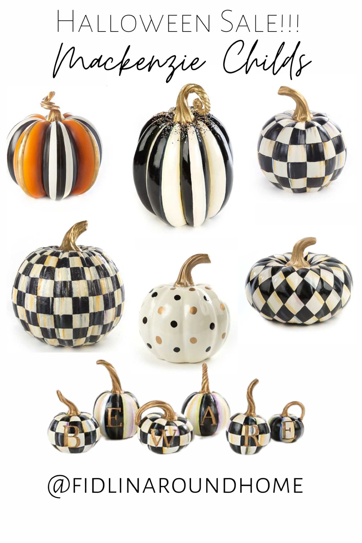 Mackenzie Childs Pumpkins and Halloween HUGE SALE marked 50% off!!

#LTKFind #LTKSeasonal #LTKunder100