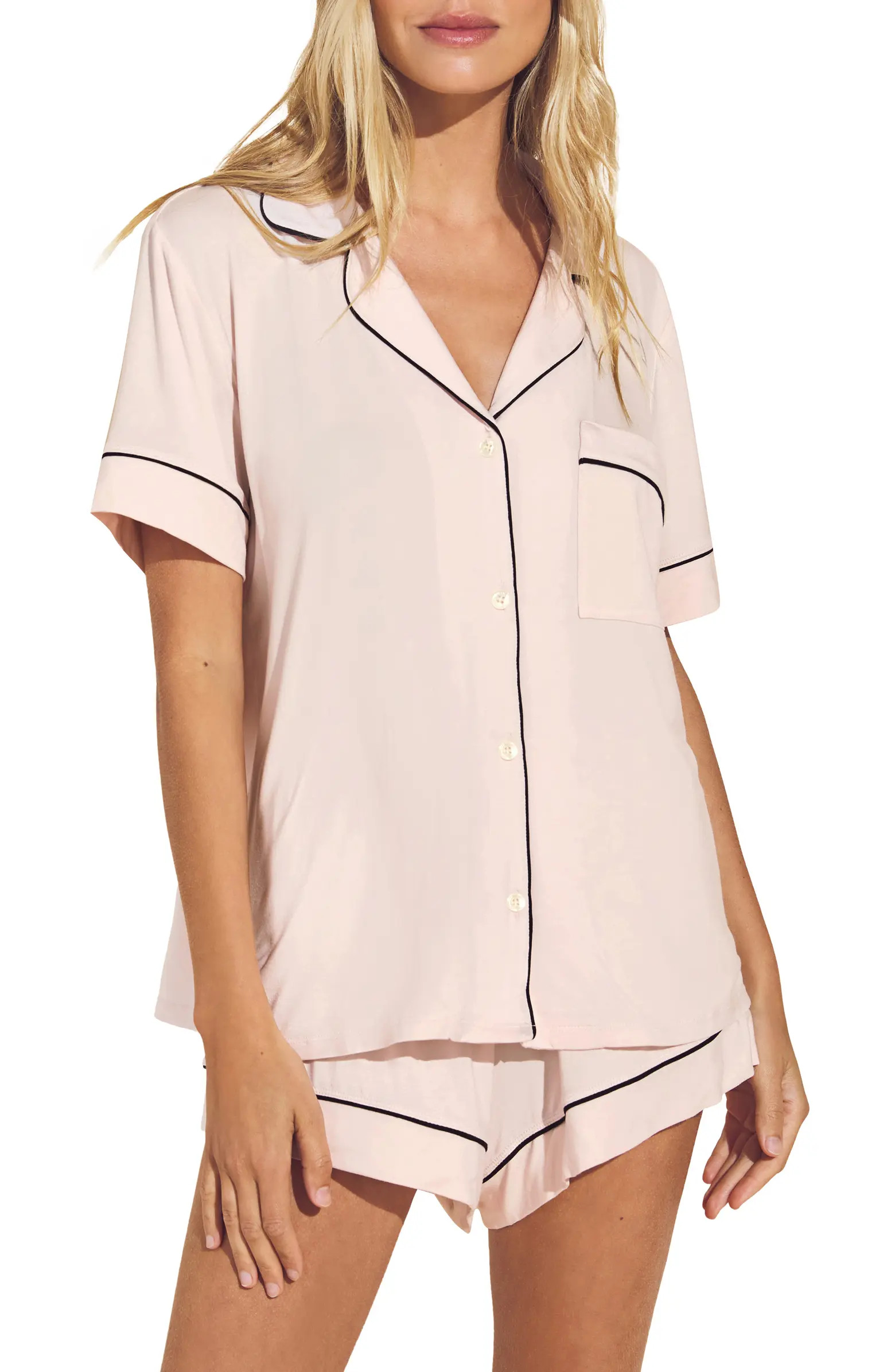 Gisele Relaxed Jersey Knit Short Pajamas | Nordstrom