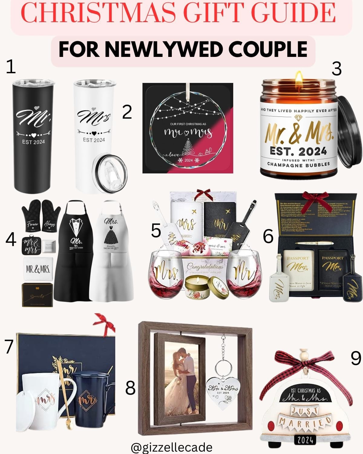 Christmas gift guide for newlyweds 

#LTKFamily #LTKGiftGuide #LTKHoliday