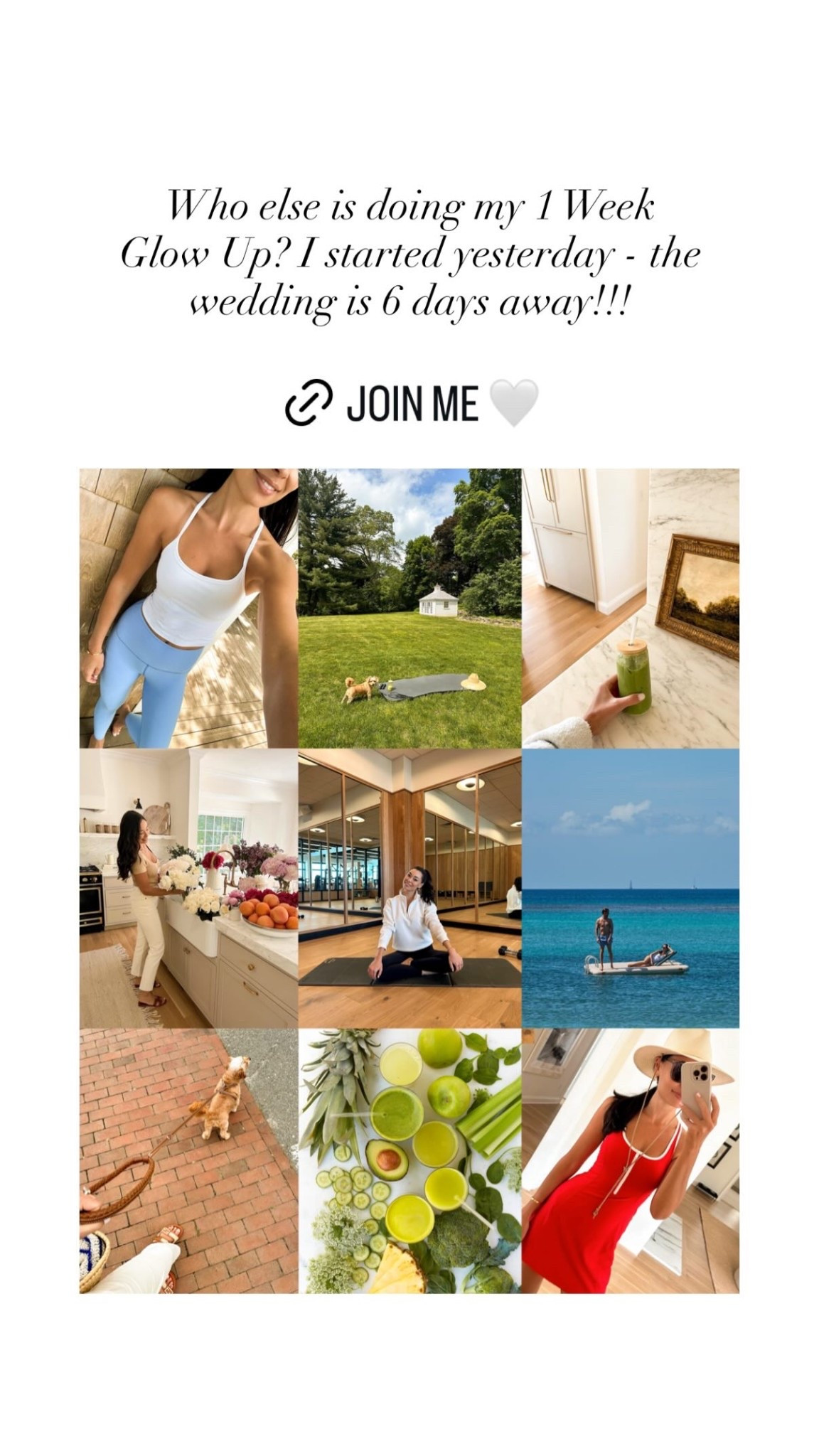 Details on Substack! Wellness, workout, glow up routine, beauty, fitness, active. 

#LTKdayinmylife #LTKActive #LTKfitnessgoals