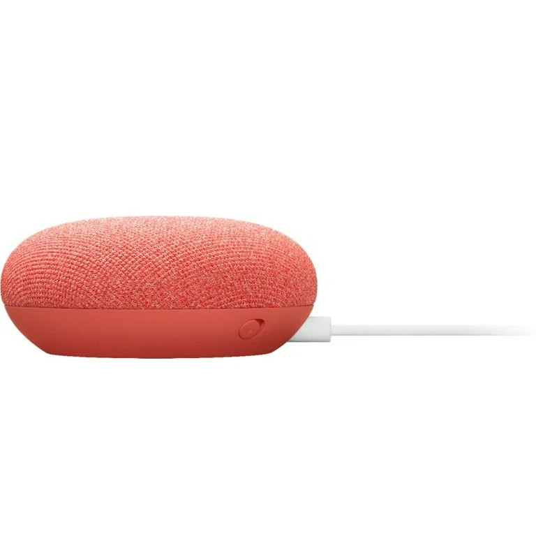 Google Nest Mini (2nd Generation) - Coral | Walmart (US)