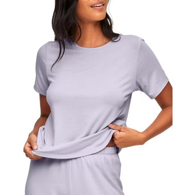 Adore Me Women's Molly T-Shirt Lounge M / Lavender Blue Purple. | Target