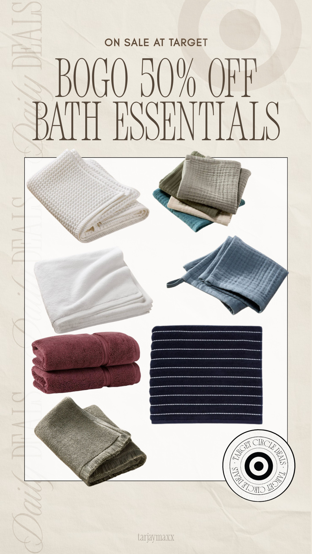 An easy bathroom refresh without spending a ton - select bath essentials are buy one, get one 50% off at Target this week! Perfect for stocking up on towels, organizers and everyday bathroom basics.
wedding guest dress summer, teacher outfits, country concert outfits, back to school outfits, date night outfits, vacation outfits beach, business casual workwear, summer outfits over 40, travel outfits, summer dresses 

 #LTKselfcare #LTKSeasonal #LTKHome