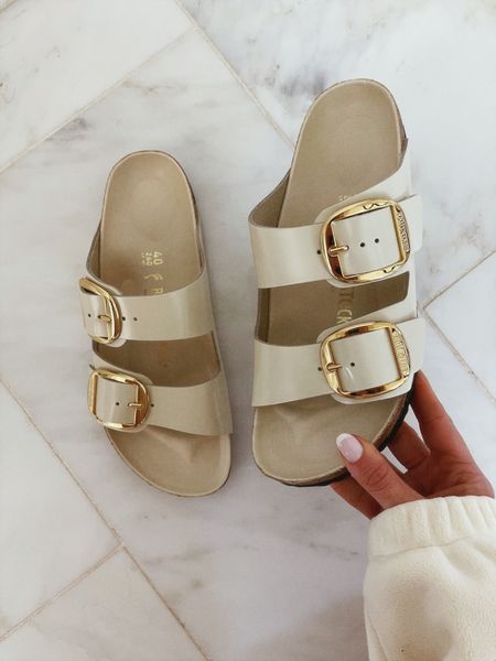 The sandal that literally goes with every casual outfit. I wear mine so much! Fit tts