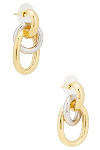 petit moments Hooked Chain Earrings in Mixed from Revolve.com | Revolve Clothing (Global)