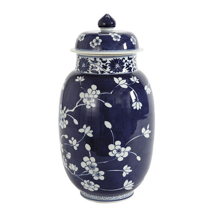 Blue & White Chinoiserie Porcelain Vase Collection | Ballard Designs, Inc.
