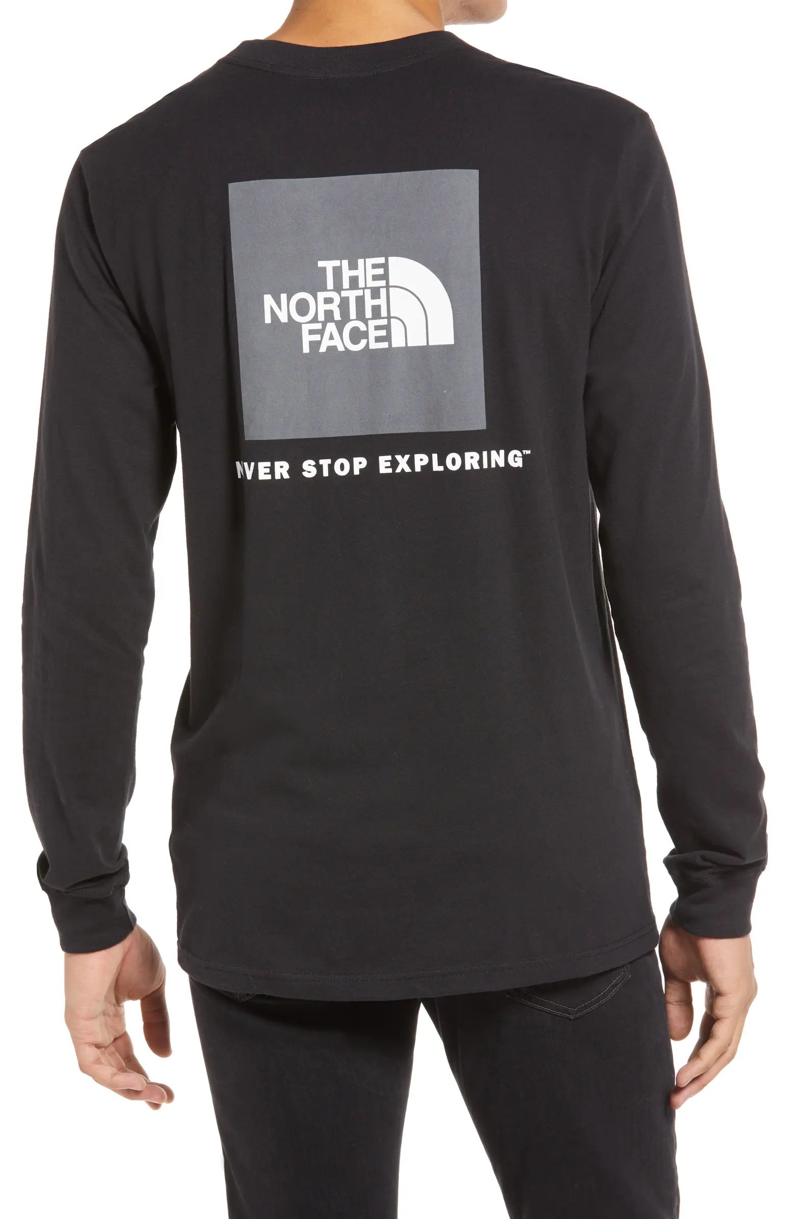 Men's Long Sleeve Box Logo Tee | Nordstrom