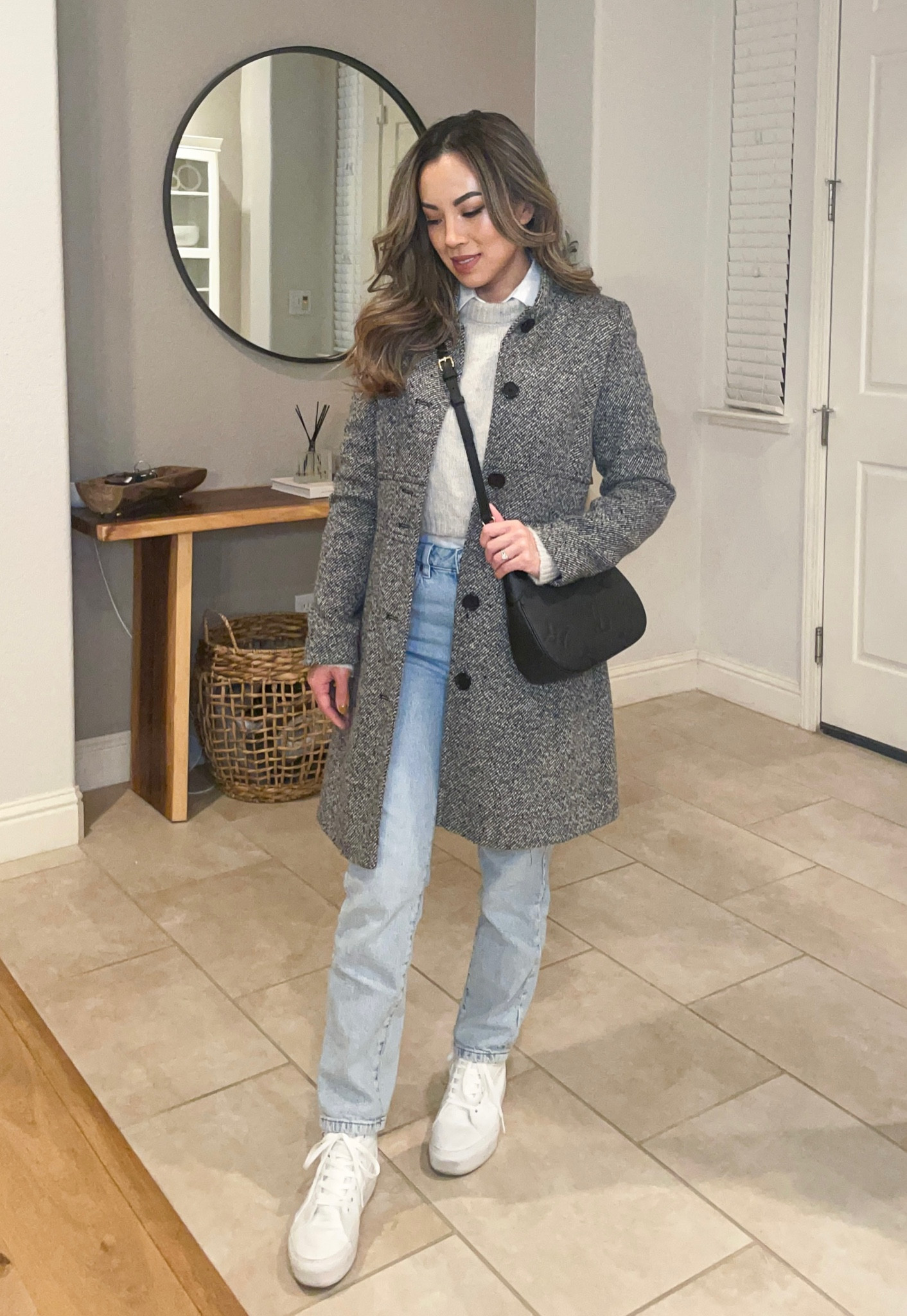 Layers and comfortable sneakers on a cold winter night. My coat is a size xs and my jeans is a size 26.
Women’s fashion, winter fashion, winter coat, comfortable style

#LTKFind #LTKSeasonal #LTKstyletip
