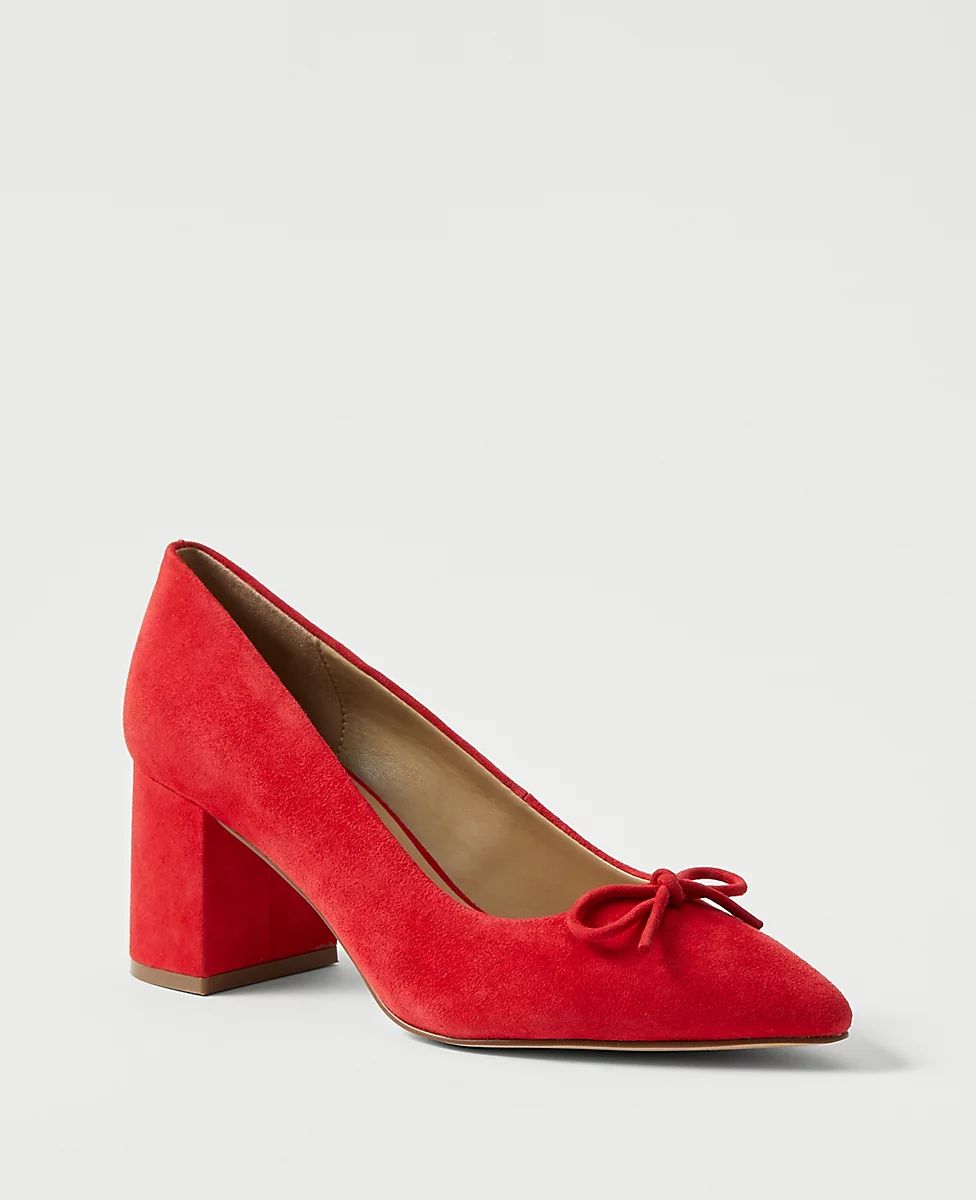 Block Heel Pumps | Ann Taylor (US)