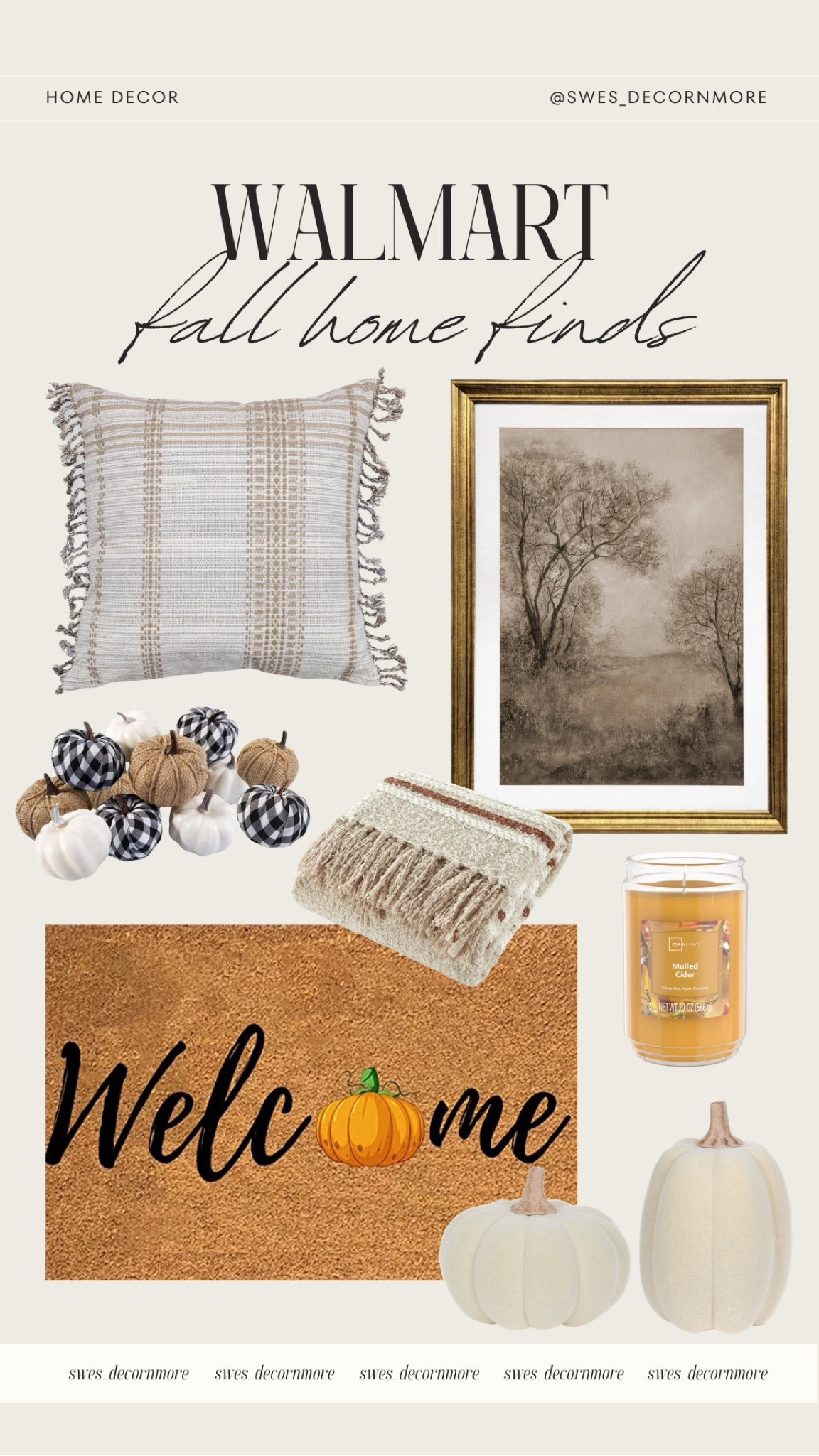 Loving these new home arrivals at Walmart for the fall season! The little pumpkins would be so cute to decorate with! 

#LTKSeasonal #LTKStyleTip #LTKHome
