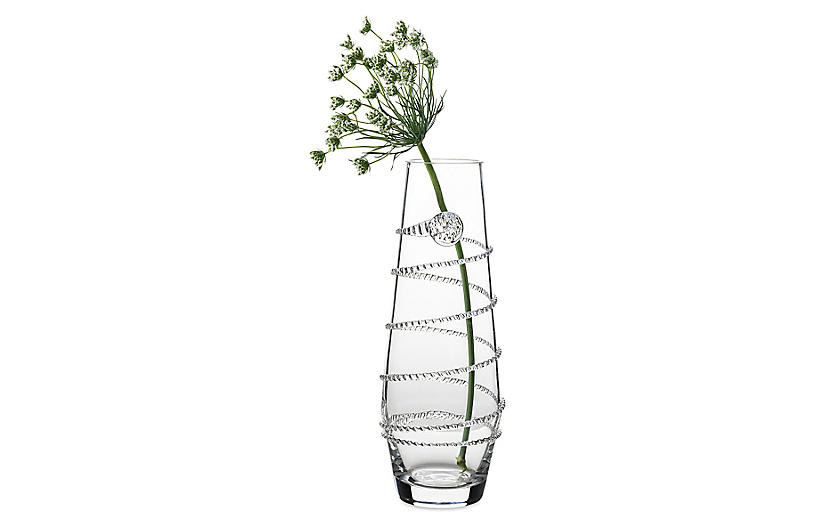 7" Amalia Bud Vase, Clear | One Kings Lane