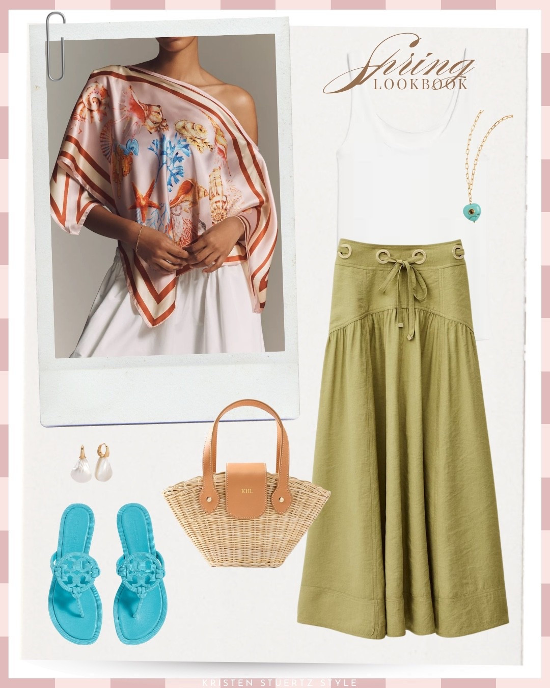 A maxi skirt outfit for spring, summer, and your upcoming vacation!

This long olive skirt is paired with a white tank top, a poncho scarf top, Tory Burch sandals, a Mark & Graham wicker bag, and coordinating necklace and earrings. 


@ltk @Anthropologie 

#date night outfits #spring outfits 2026 #vacation outfits beach #ltkshoecrush



#LTKOver40 #LTKTall #LTKootd
