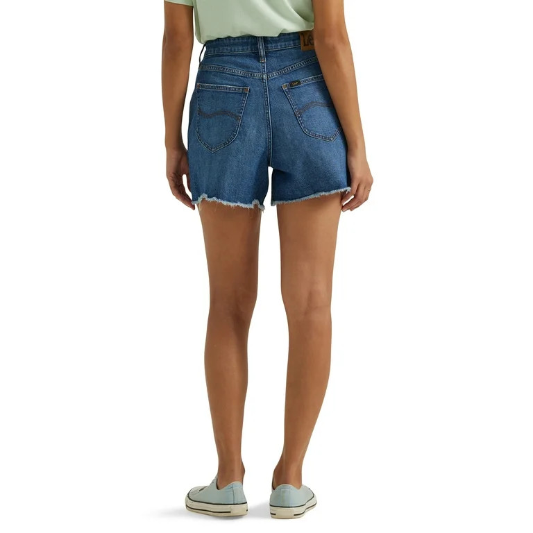 Lee® Women's Heritage High Rise Loose Fit Short | Walmart (US)