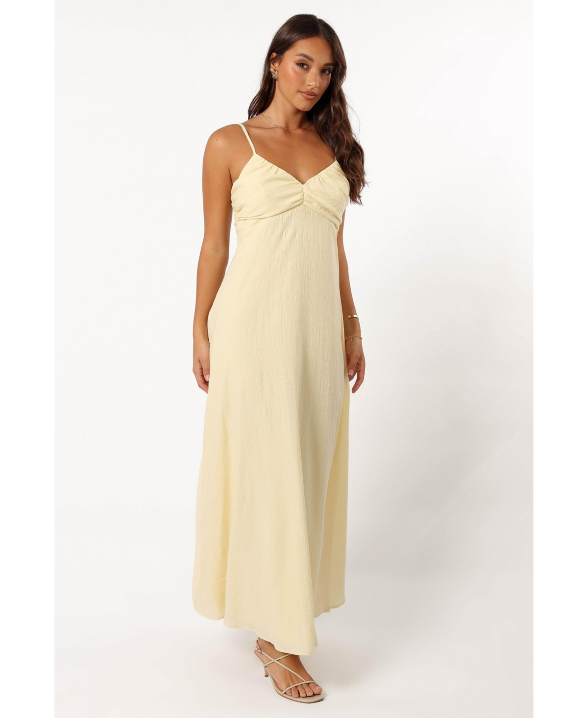 Petal and Pup Women's Maddie Maxi Dress - Butter yellow | Macy's
