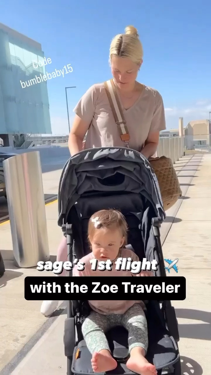 CODE ✈️ BUMBLEBABY15 ✈️

I took Sage on her first flight a couple weeks ago!! And to be honest, I was a little bit (actually ALOT) nervous to be traveling with her solo because I usually have my husband there with an extra set of hands to help. The logistics of traveling alone with a small child, whether it be by plane/train/car, is super overwhelming and the amount of stuff they need far exceeds the amount of arms a single person has to carry all the things! Then along comes the Zoe Traveler- this magical, unicorn travel companion that makes me feel like I have everything under control. Holding a baby on one hip? No problem- you can easily collapse/open the stroller with one hand.  And it’s lightweight and compact enough to toss into the overhead bin on the airplane.

The Traveler makes solo trips (or any trip!) such a breeze and makes me want to plan another trip ASAP! Where are we off to next Sage?!

@zoestrollers @zoebabygear #zoefam #rollwithzoe

#LTKbaby #LTKfamily