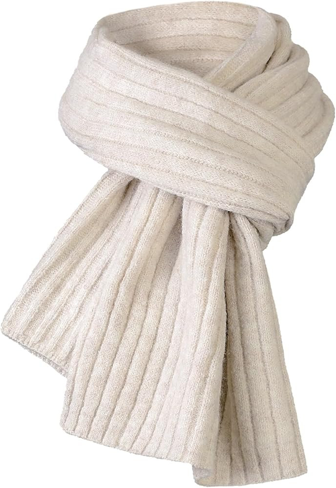 Winter Scarf for Women - Cozy Scarves for Women Warm, Premium Knit winter Scarf Cold Weather Acce... | Amazon (US)