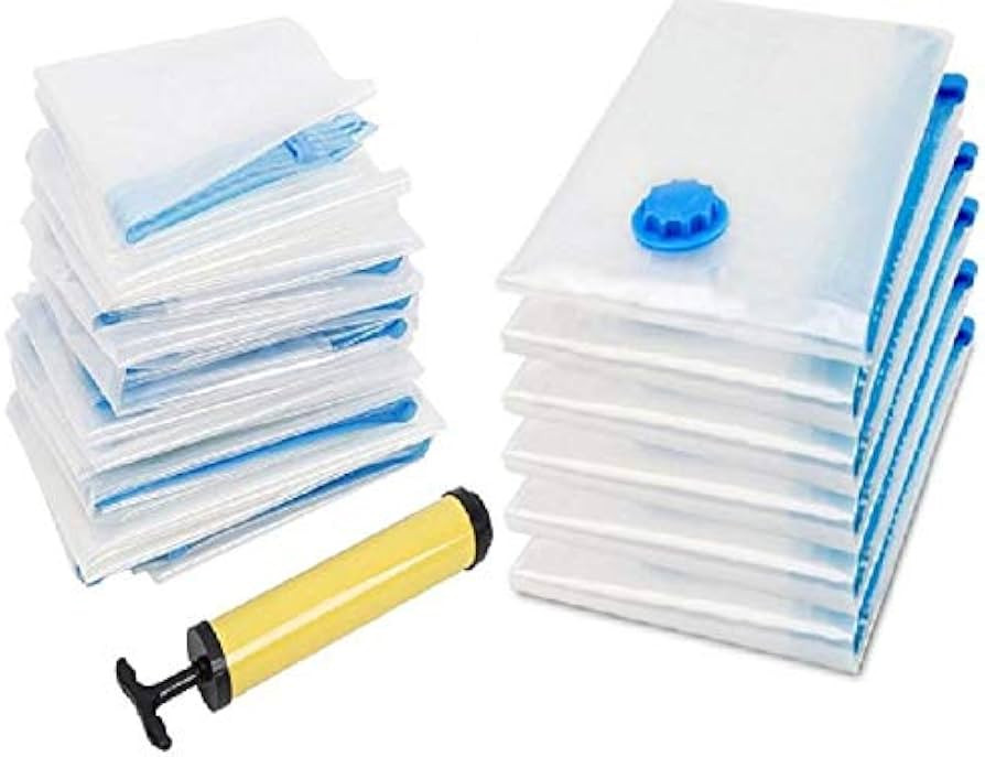 Kit 10 Saco a Vácuo Roupa Viagem 50 x 60 cm Western + Bomba Western | Amazon (BR)
