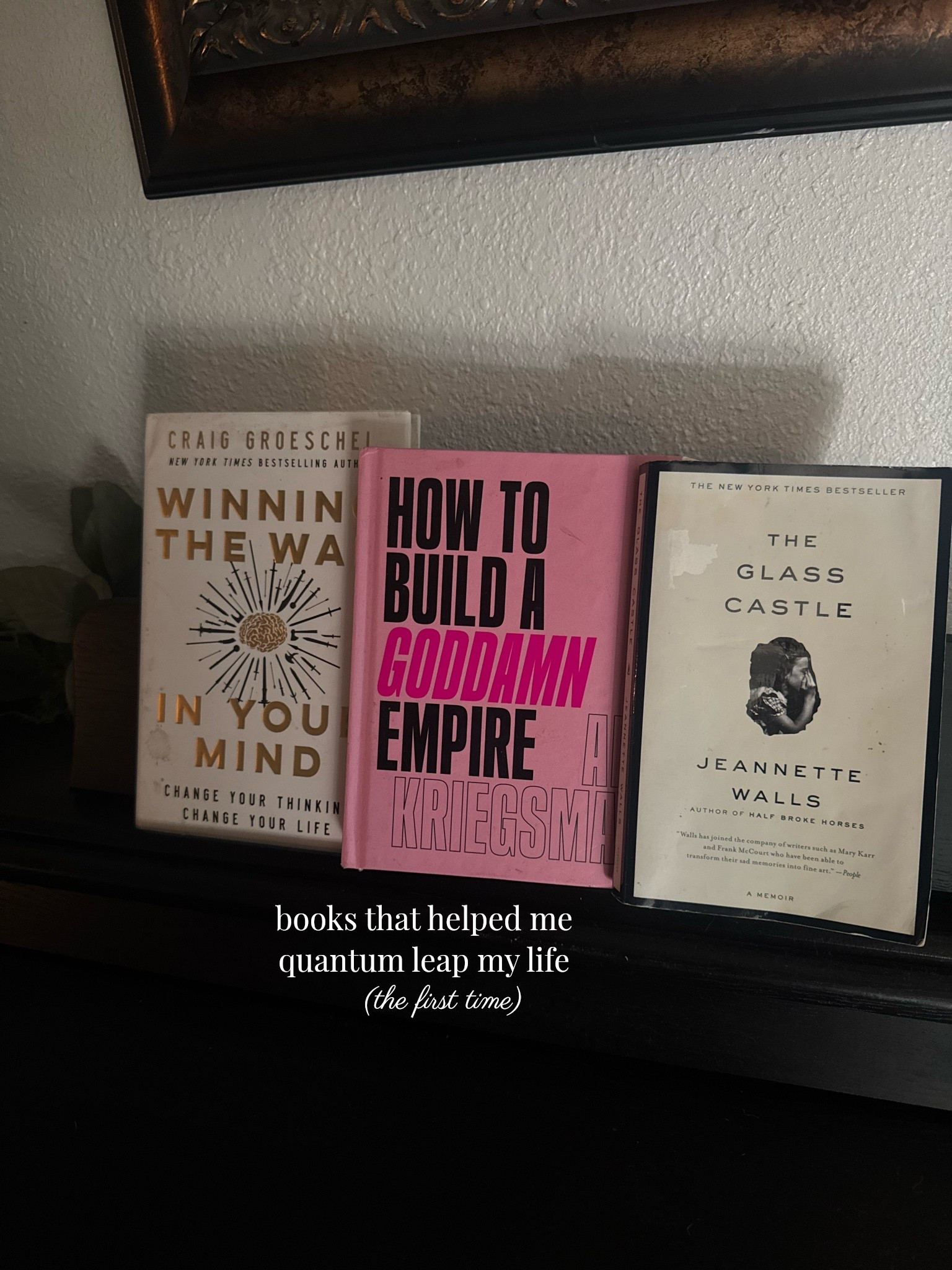 A quantum leap is an abrupt jump from one space to another. In my life I’ve experienced several quantum jumps; financially, spiritually, relationally and professionally. 

These books helped me acquire my first blip of growth and I know if you implement the work within them, they will change your life also. 

#ltkbooks

#LTKdayinmylife