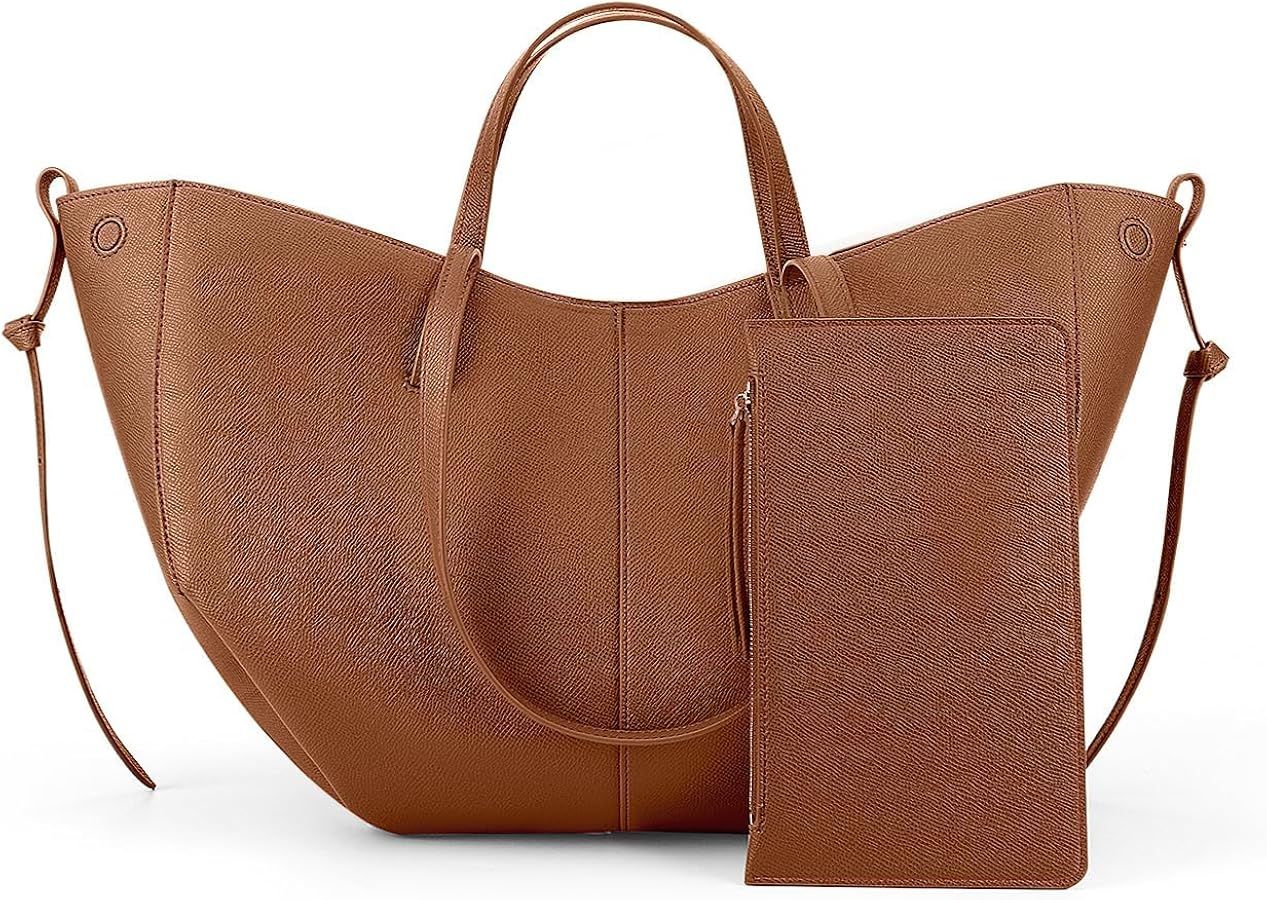 UKETO 2024 New Vintage Shoulder Bag For Women, French Style Designer Shopping Bags with Purse, Wo... | Amazon (UK)
