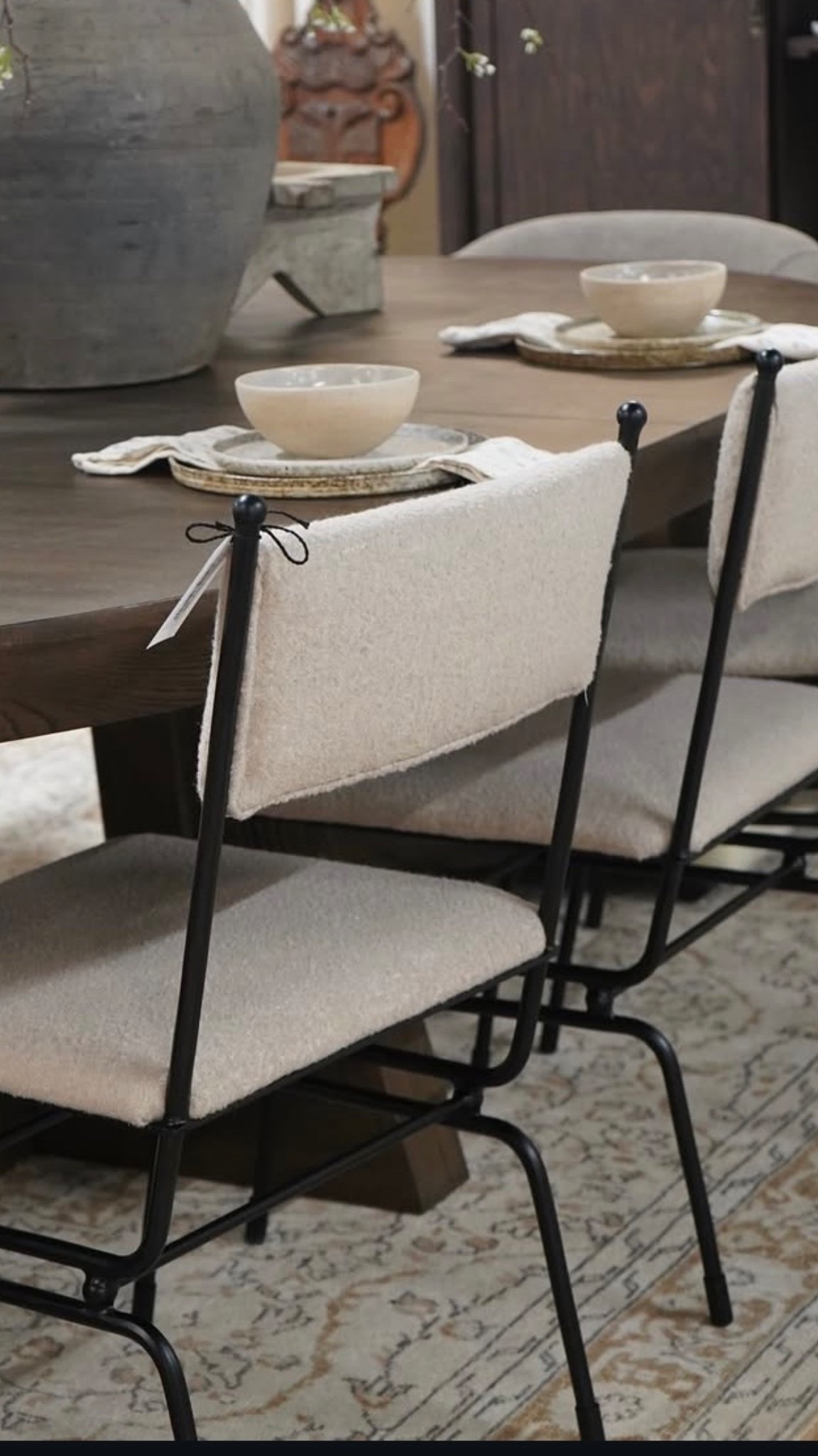 Perfect French inspired dining chair  

#LTKHome #LTKStyleTip