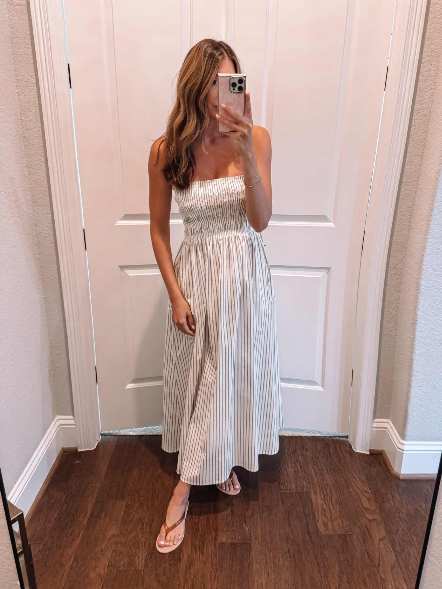Wearing size small