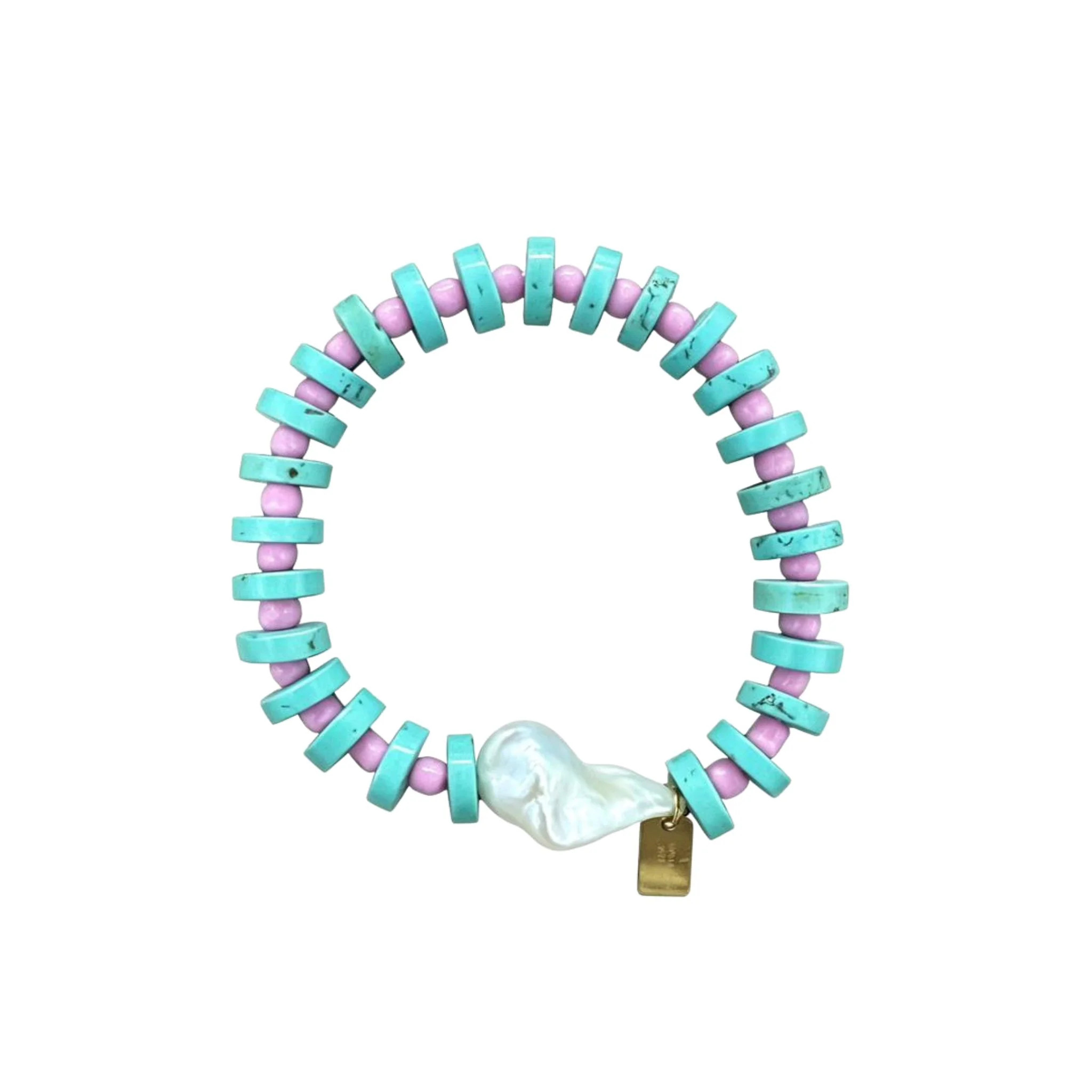 New Outlook Baroque Pearl Beaded Bracelet | Christina Greene LLC