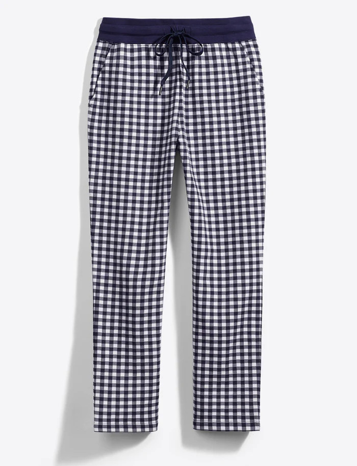 Natalie Sweatpants in Gingham | Draper James (US)