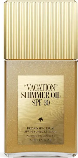 Vacation Shimmer Oil SPF 30 Sunscreen | Nordstrom | Nordstrom