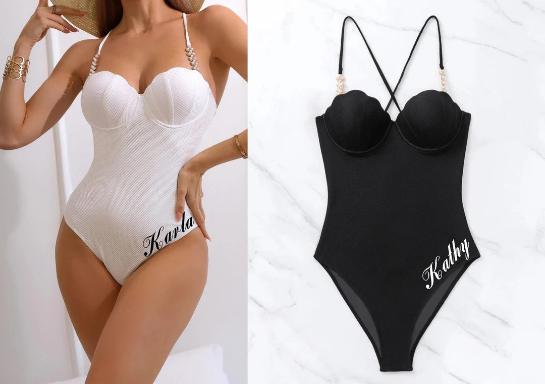 Bridesmaid Swimsuits. Bride Swimsuit. Bachelorette Party - Etsy | Etsy (US)