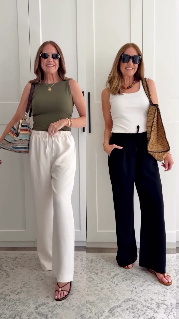 POV: You almost spent $138 on the viral crepe pants… until you found the Amazon version for $46. 🤯✨

Same exact fabric content. Same effortless drape. Same relaxed, wide-leg fit. No wrinkling. And honestly? They look and feel identical.

✔️ Lodge Pants: $138 (petite, regular & tall)
✔️ Amazon version: $46 (29” & 31” inseams)

That means you can buy almost THREE pairs from Amazon for the price of ONE pair of the other. 😳

I’m stocking up in every color because these are that good. Comfortable enough for everyday, polished enough to dress up, and they have that expensive look without the designer price tag.

Would you spend $138… or save $92 and no one would know the difference? 👀

Save this for your next Amazon order and send it to a friend who loves finding luxury looks for less.

#amazonfashion #lookforless #viralfashion #capsulewardrobe #amazonmusthaves

✨ Amazon fashion finds | Amazon Aritzia look for less | Wide leg pants | Affordable workwear | Capsule wardrobe essentials | Luxury look for less | Business casual outfits | Travel outfit ideas | Elevated basics | Tall-friendly pants | Petite-friendly fashion

#LTKgrwm #LTKOver40 #LTKWorkwear