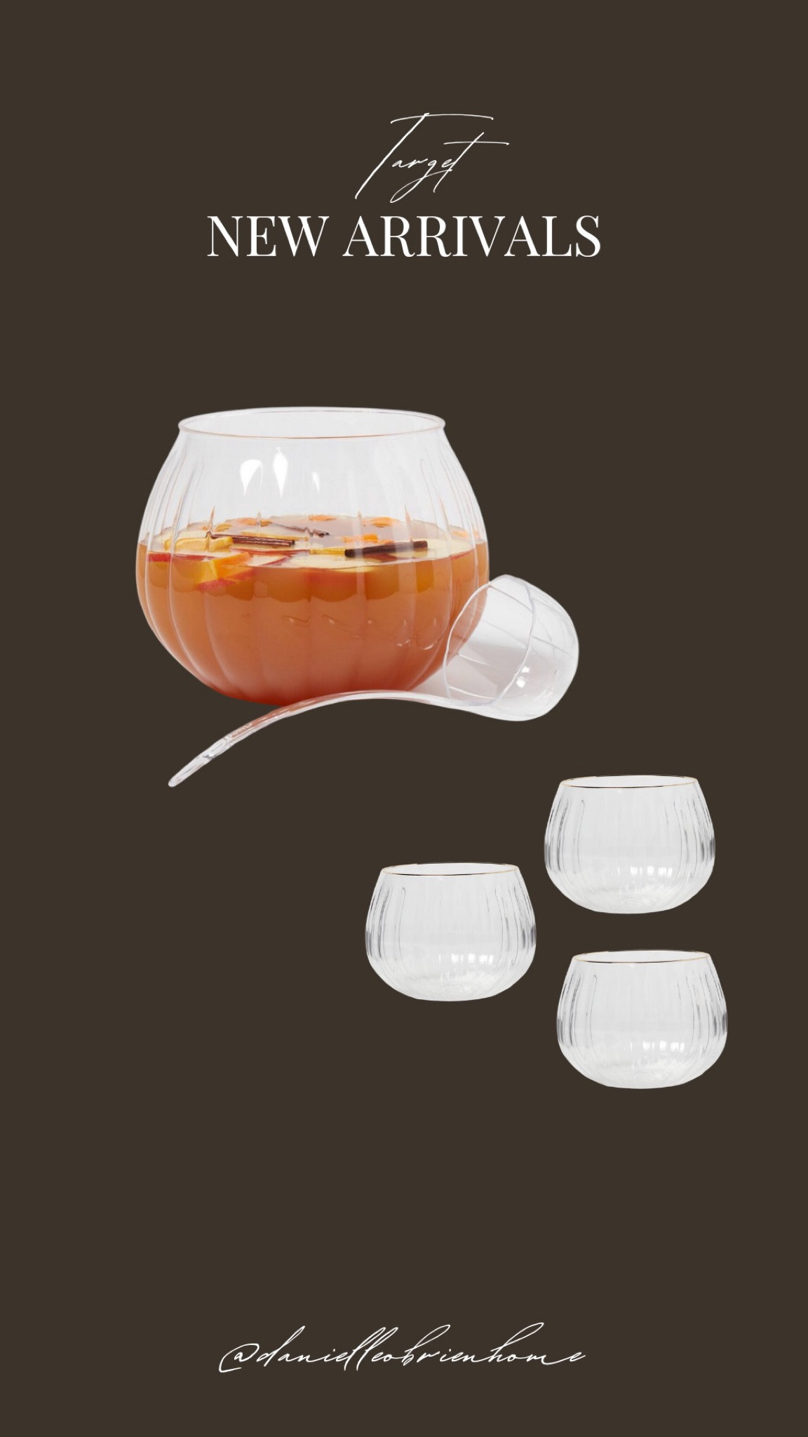 Target fall new arrivals 🍂

Fall punch bowl, entertaining finds, target fall finds, fall cups, punch bowl cups, fall party finds 

#LTKSeasonal #LTKhome #LTKfindsunder50