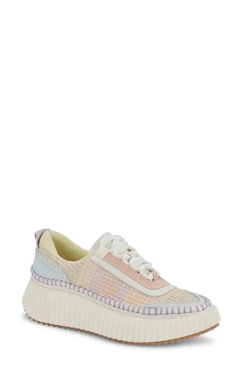 Dolce Vita Dolen Platform Sneaker in Pastel Stripe Knit at Nordstrom, Size 6.5 | Nordstrom