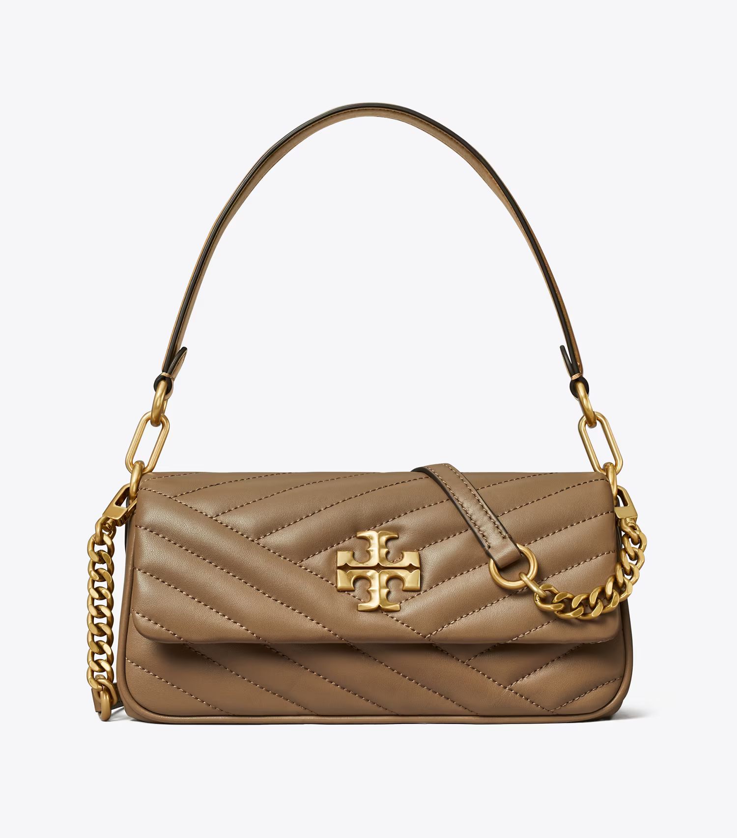 Small Kira Chevron Flap Shoulder Bag: Women's Designer Shoulder Bags | Tory Burch | Tory Burch (US)