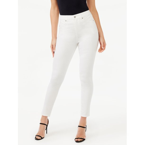 Sofia Jeans by Sofia Vergara Women's Rosa Super High Rise Topstitch Pocket Jeans | Walmart (US)