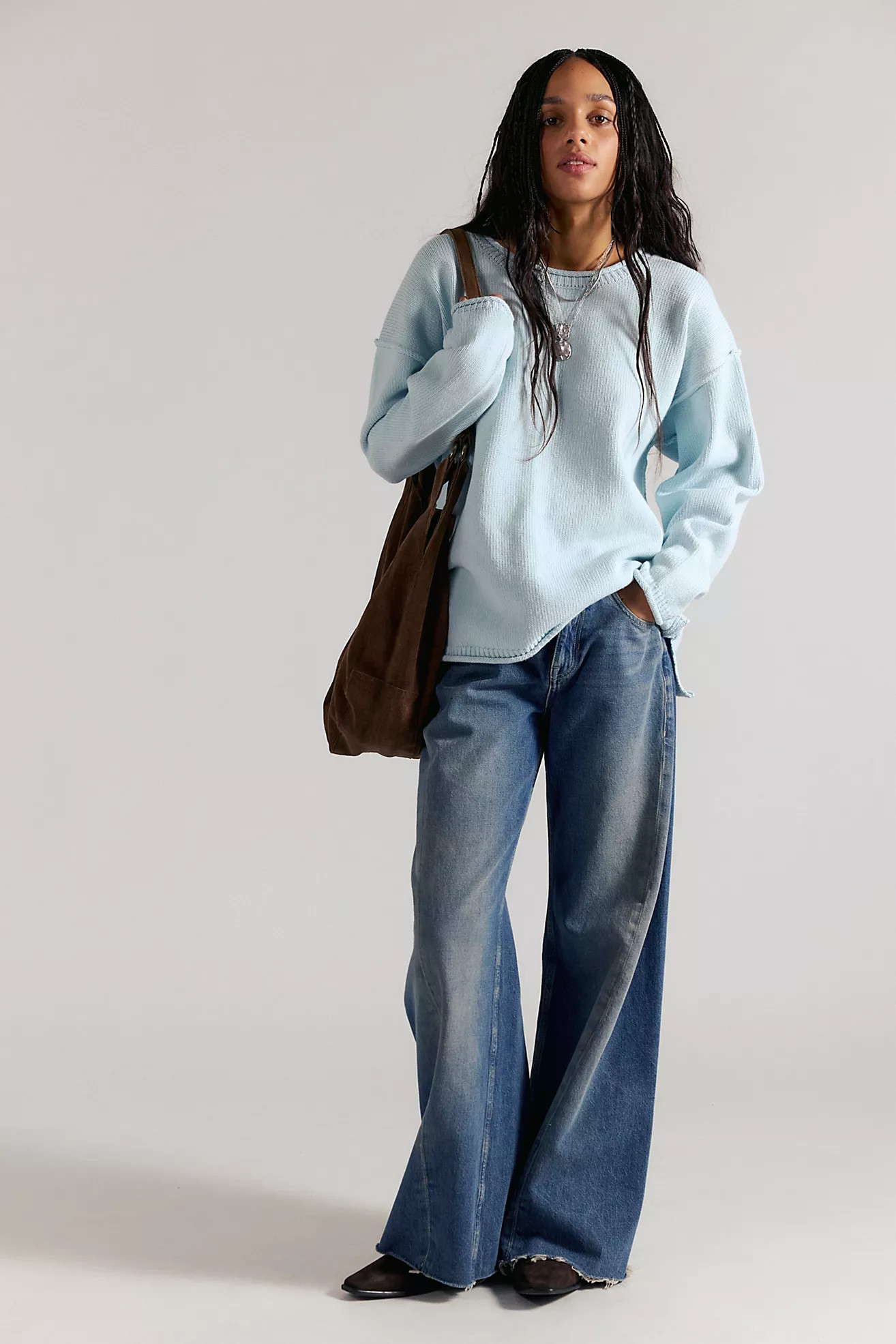 We The Free Ella Roll-Neck Knit Sweater | Free People (Global - UK&FR Excluded)