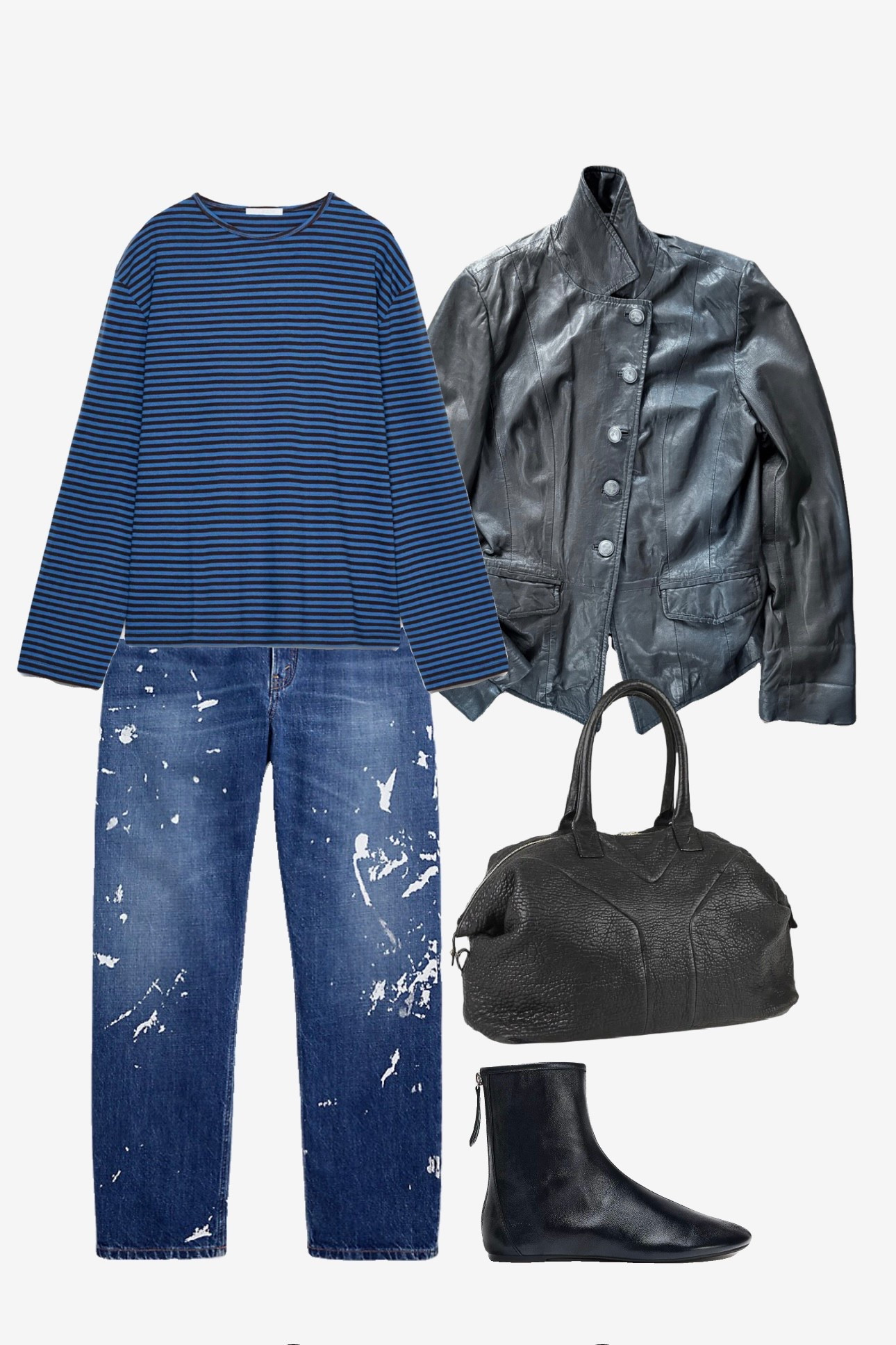 I love these jeans 🎨 🧑‍🎨 
Jacket and bag are secondhand/vintage.

#falloutfit #falltrends #torontostylist #StyleOver40  #secondhandFind #fashionstylist #slowfashion #FashionOver40  #genX #genXStyle #shopSecondhand #genXInfluencer #genXblogger #secondhanddesigner

#LTKStyleTip #LTKOver40 #LTKShoeCrush