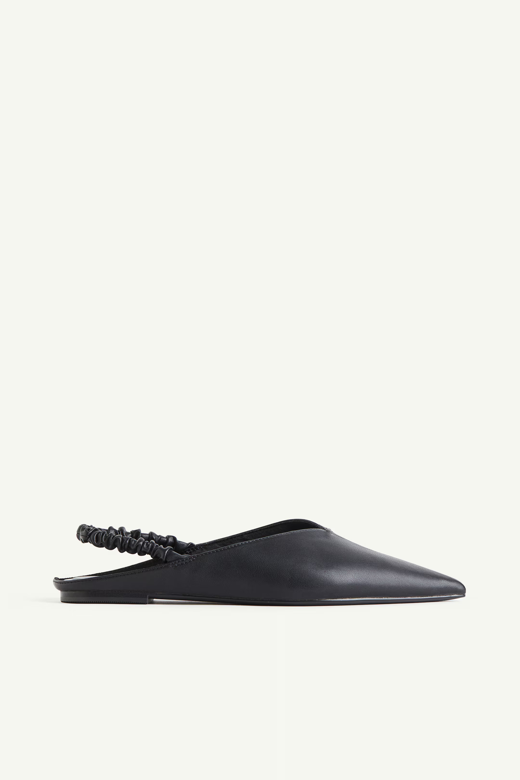 Pointed Slingbacks - No heel - Black - Ladies | H&M US | H&M (US + CA)