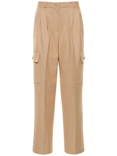 The Frankie Shop - Maesa cargo pants - Beige | Luisaviaroma | Luisaviaroma