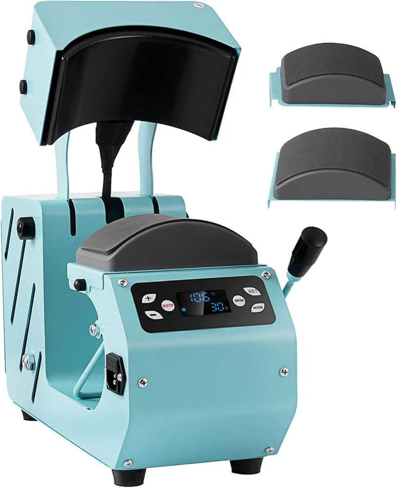 Auto Hat Heat Press Machine, 2in1 Hat Press Heat Machine for Caps Bags, Automatic Press & Release... | Amazon (US)