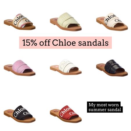 Chloe woody sandals. Vacation outfit 

#LTKsalealert #LTKshoecrush #LTKSeasonal