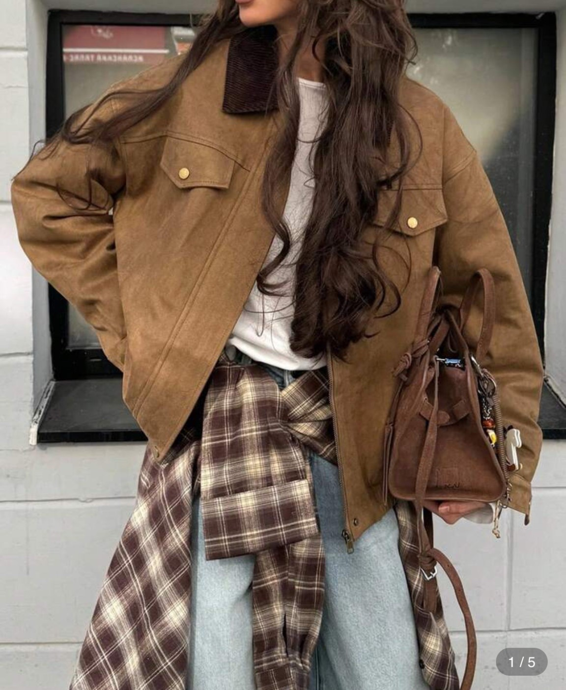 Barn Jacket | fall jacket | fall outfit | brown suede bag | brown suede purse | fall purse | fall bag 

#LTKFindsUnder50 #LTKItBag #LTKSeasonal