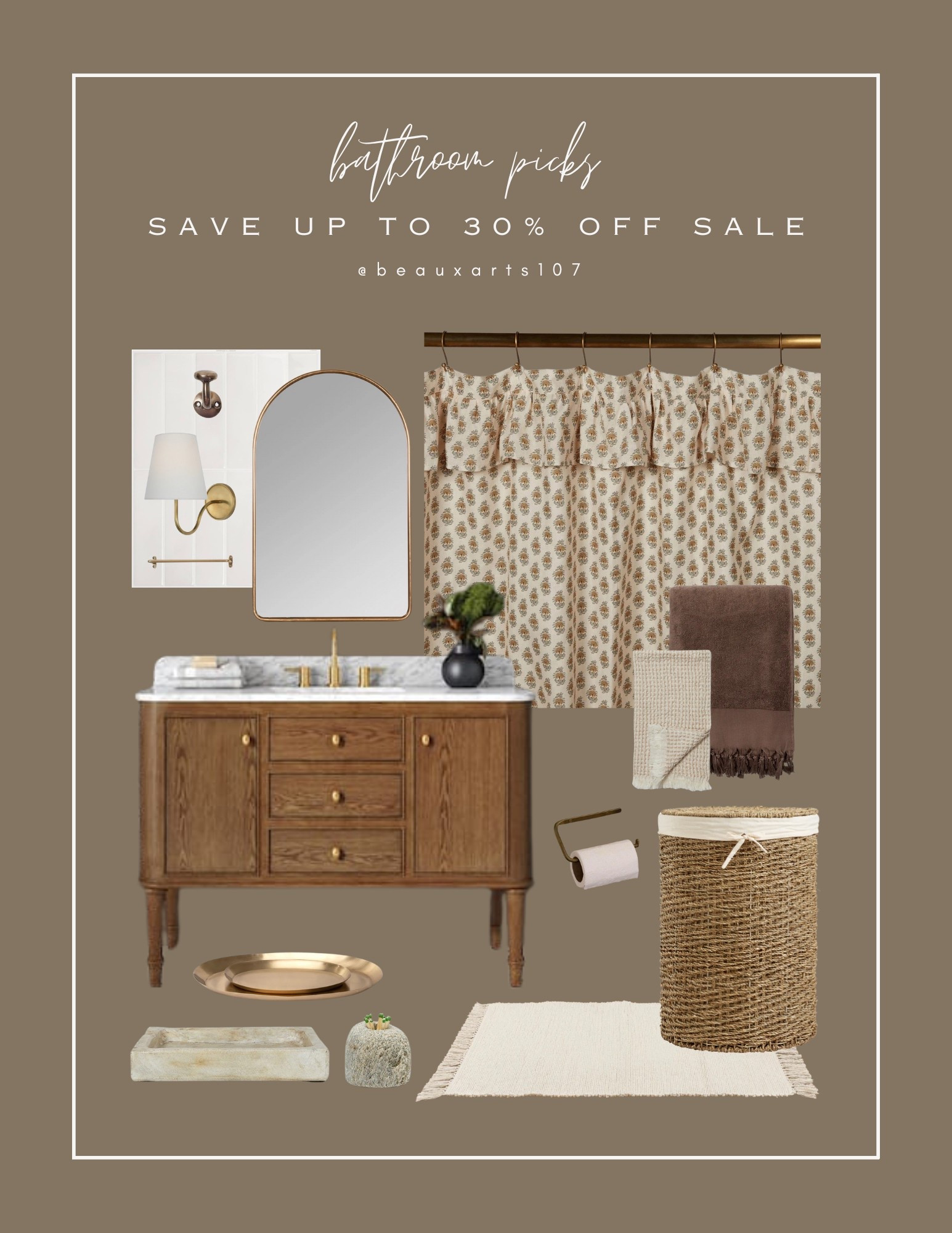 Shop these beautiful pieces for your bathroom on sale right now up to 30% off!

#LTKSaleAlert #LTKStyleTip #LTKHome