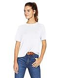 Daily Ritual Women's Jersey Oversized-Fit Short-Sleeve Crewneck Boxy Pocket T-Shirt, White, Medium | Amazon (US)