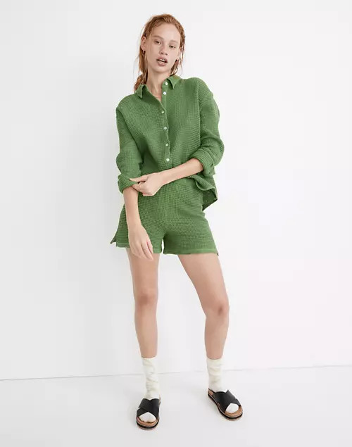 Donni Waffle Roll Shorts | Madewell