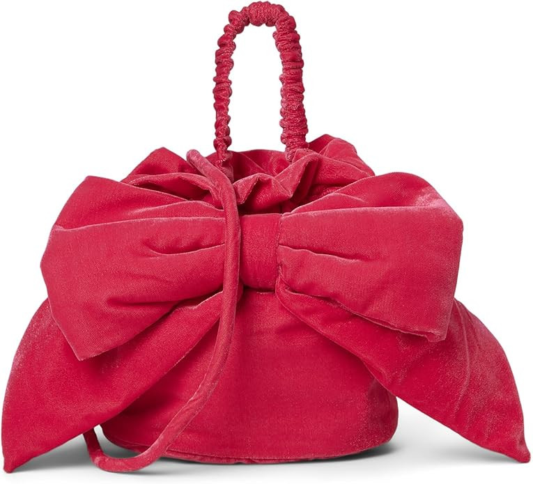 Free People Belle Velvet Bow Bag | Amazon (US)