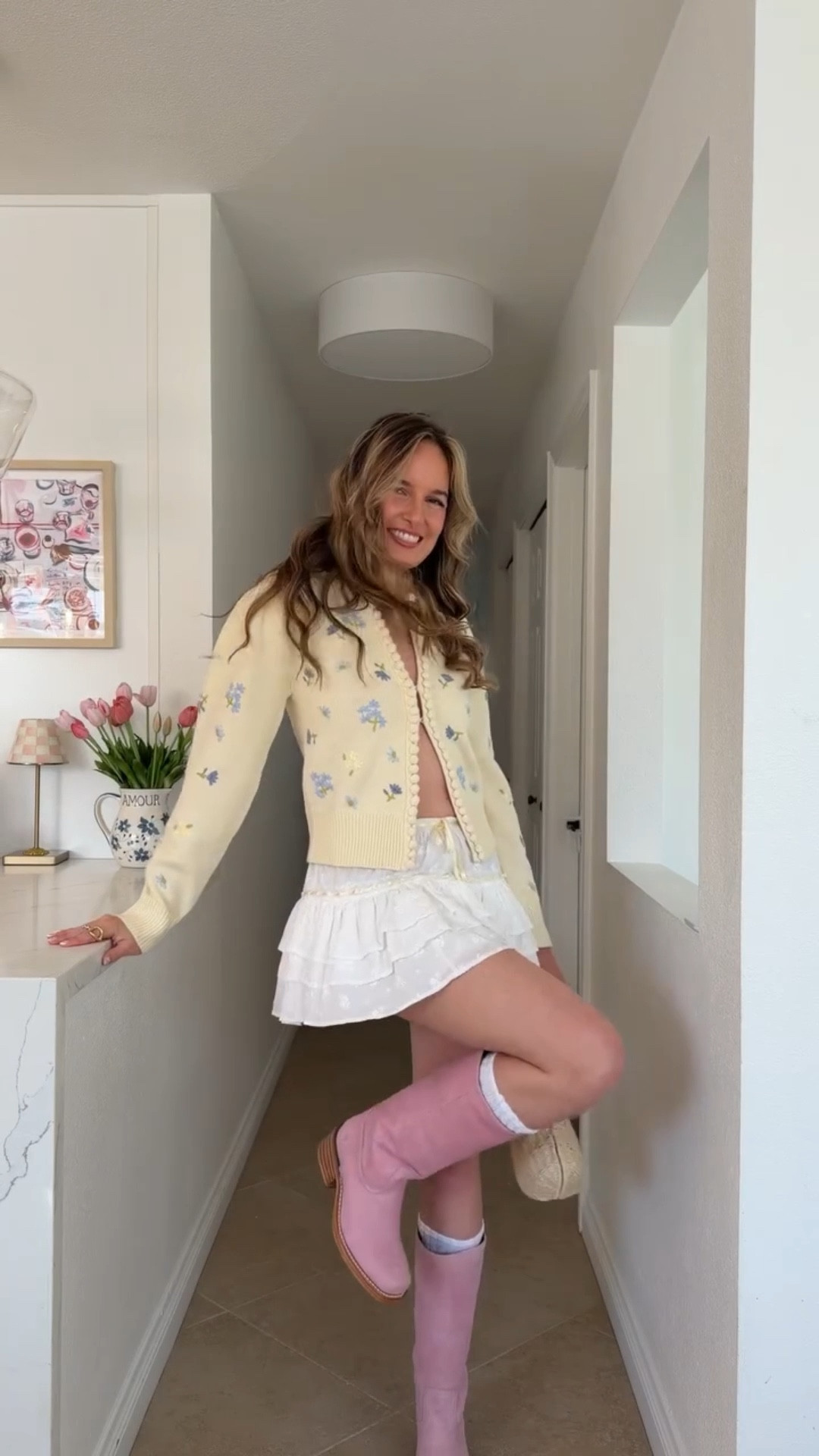 part 6 Pinterest outfit IRL 🌸🌼 should i have chosen the flats or do we like the boots?! 

#pinterestoutfit #springoutfitideas #springoutfits