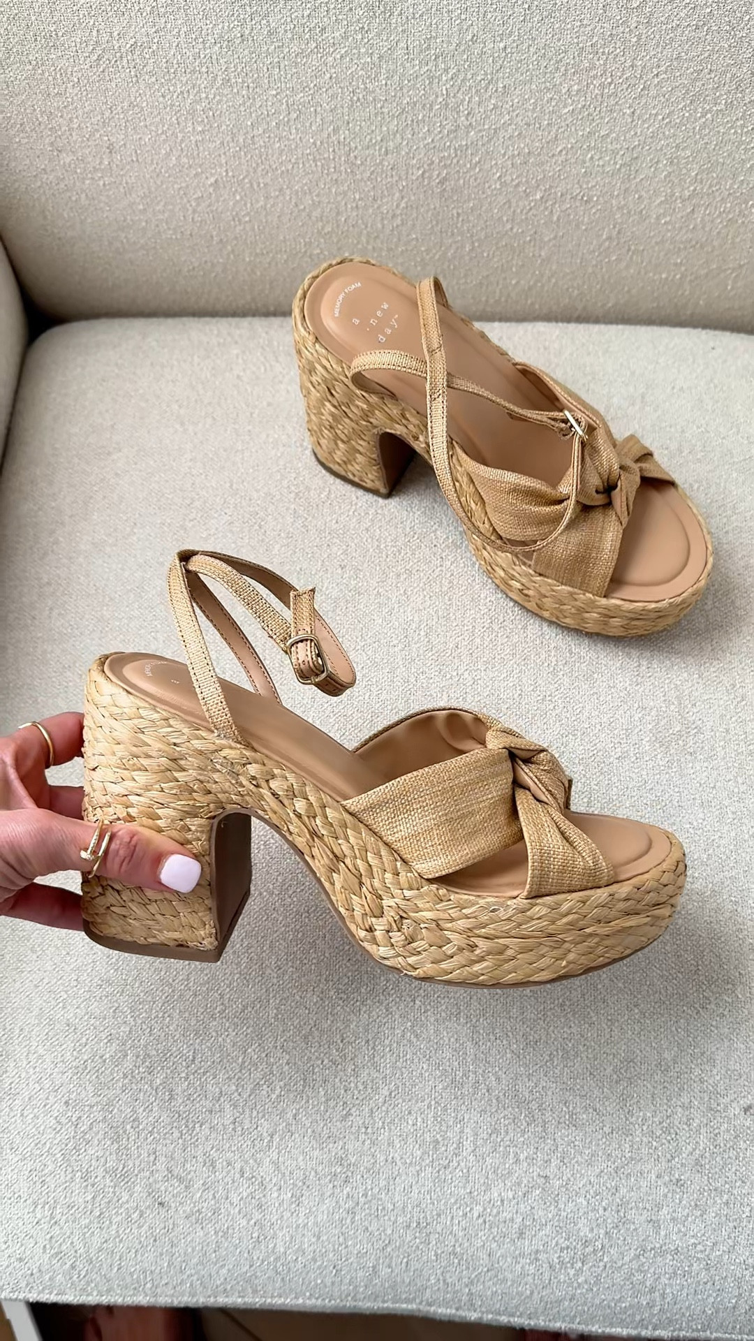 New spring shoes from Target! Summer shoes. Summer sandals. Neutral wedges. Neutral heels. Platform sandals. Wedding guest shoes. Wedding guest. Resort outfit. Resort wear. Vacation outfits. These are TTS for me. 

#LTKootd #LTKTravel #LTKSwim