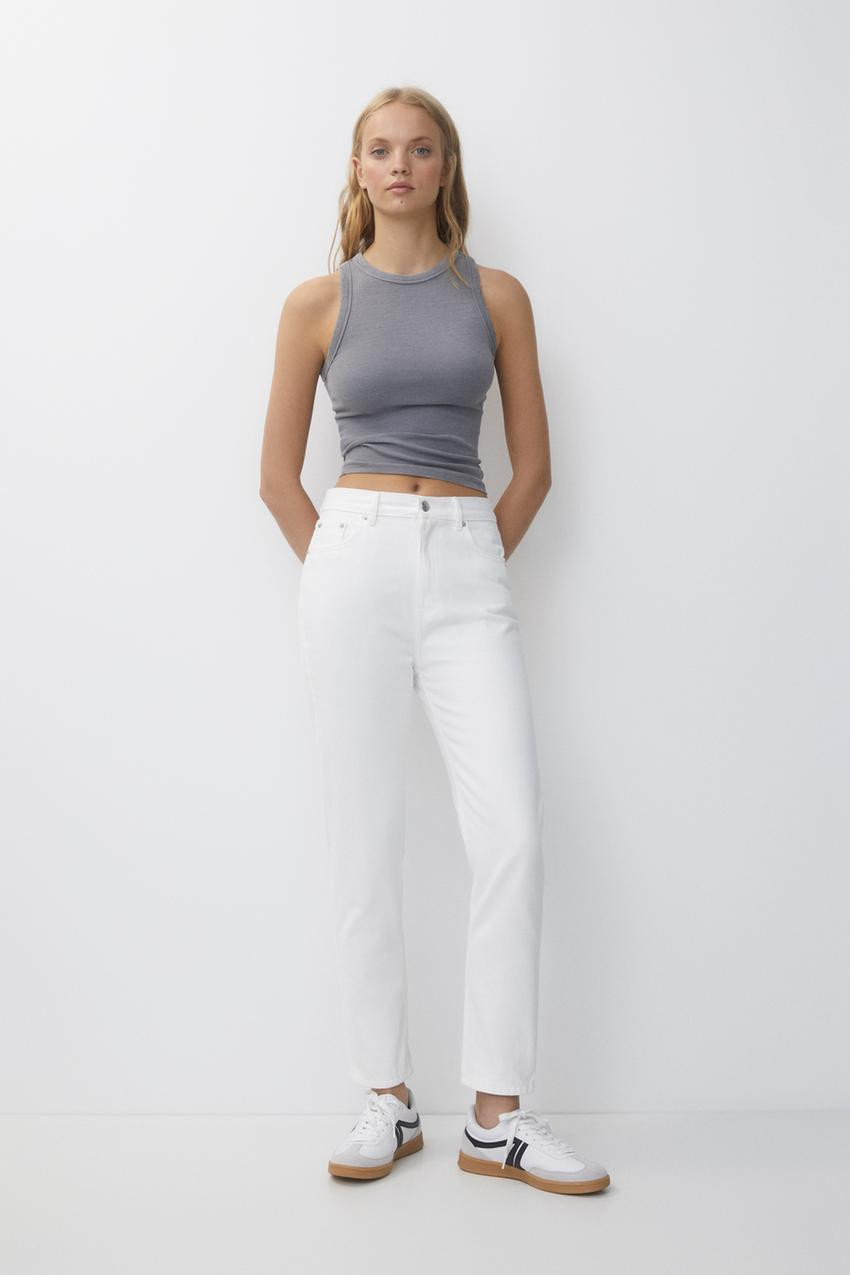 Jeans mom fit basic | PULL and BEAR IT