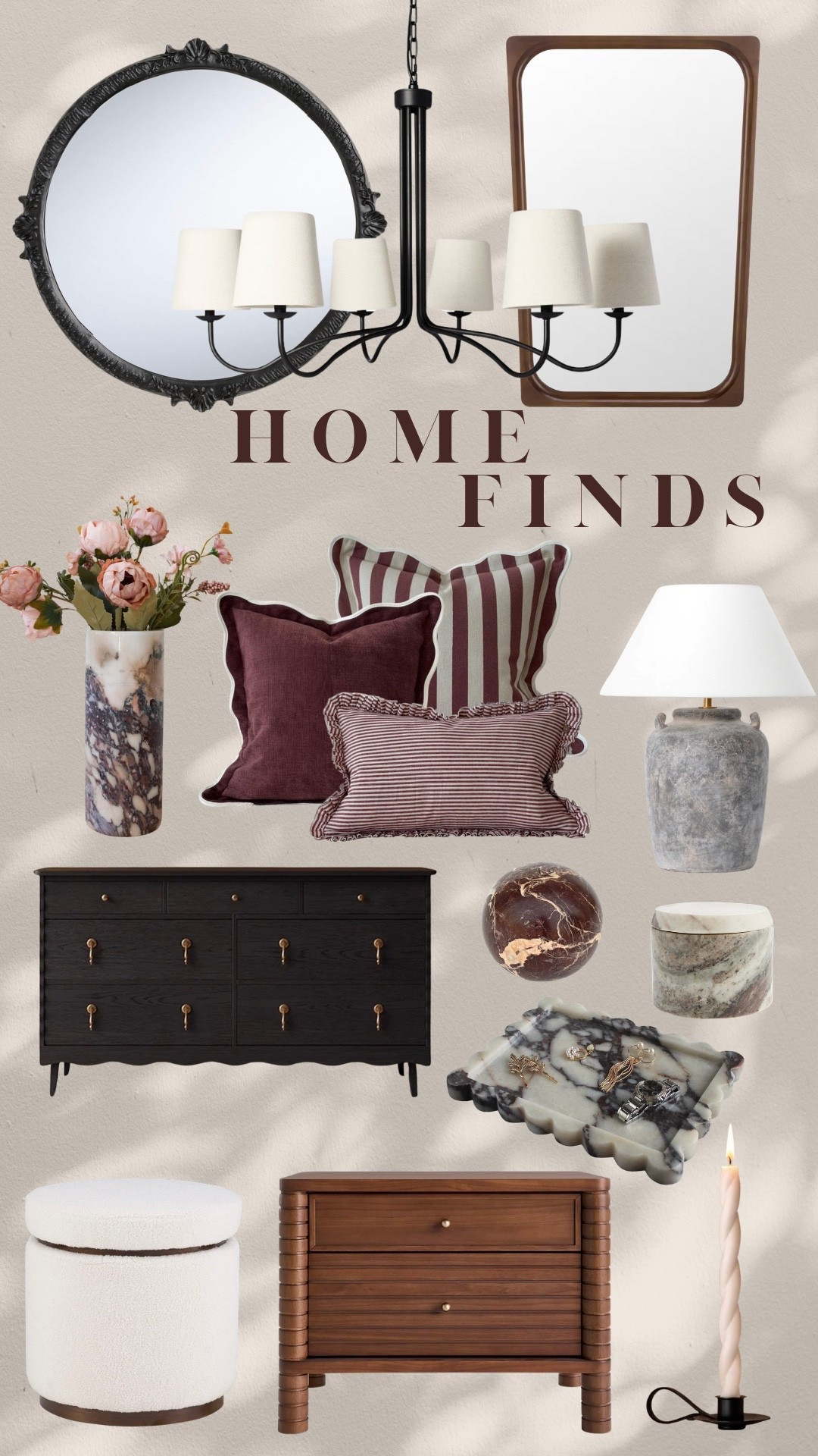 Moody neutrals + classic silhouettes = a home that feels lived-in (in the best way) 🖤

These pieces add depth without overwhelming your space—warm woods, soft upholstery, and subtle vintage-inspired details that make everything feel more intentional.

If your goal is cozy but elevated… this is your sign to lean into it.

#LTKHome #LTKDecor #LTKLiving

#LTKSaleAlert #LTKSeasonal #LTKHome